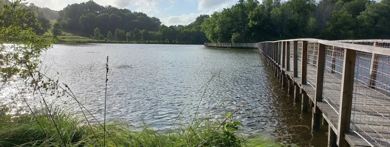 Etang en Corrèze